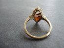 10K Gold Ring Ribbon Agate