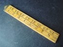 Hoppe Folding Rule No4150 Boxwood/Brass