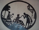 Victorian Style Silhouette Picture