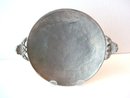 Pewter SALVER Hand Hammered