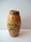 Figural Needle Case Barrel
