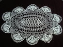 Oval Tray Doily Large