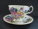 Teacup and Saucer Set by Queen Anne England
