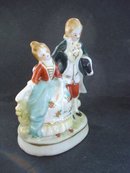 Antique Double Figurine