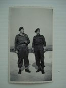 At Vimy 1944 Small Real Photo