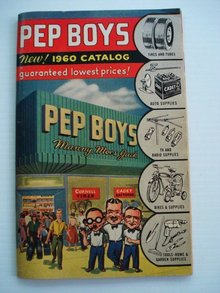 1960 Catalog Pep Boys