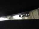 Silver Condiment Fork Long Handle
