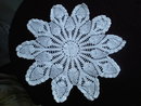 Beautiful Lace Centrepiece Pineapple Pattern