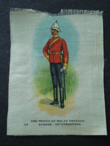 Cigarettes Silk 3rd Prince of Wales Dragoon Guards