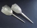 Dresser Set Mirror and Brush English Sterling