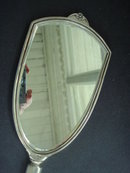 Dresser Set Mirror and Brush English Sterling