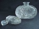 Perfume Bottle Deep Cut Crystal