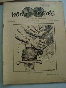 August 10 1929 World Wide Magazine