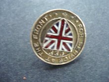 WWI Service At the Front CEF Pin