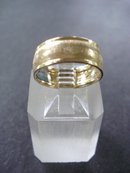 Wide Wedding Band Gold Filled