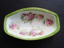 Antique Condiment Dish Floral