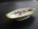 Antique Condiment Dish Floral