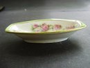 Antique Condiment Dish Floral