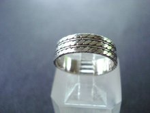 Glorious Sterling Silver Band Ring