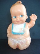 Figural Saving Bank Cute Celluloid Baby Boy