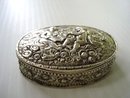 Sterling Oval Box