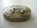 Sterling Oval Box