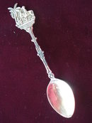 Vintage Souvenir Spoon El Salvador