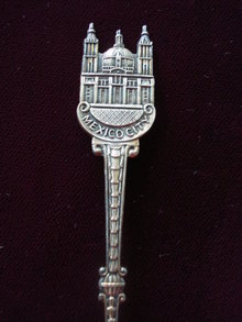 Vintage Souvenir Spoon Mexico City