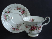 Cup and Saucer Lavender Rose