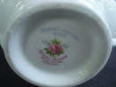 Vintage Cup and Saucer Forget Me Not Rose