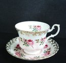 Teacup Set Royal Albert Tiny Roses