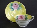 Beautiful Vintage Cup and Saucer Hand Decorated
