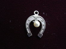 Vintage Sterling Charm Horse Shoe