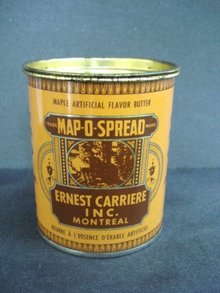 Map-O-Spread Tin