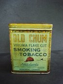 Old Chum Tobacco Tin