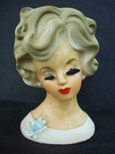 Exquisite Original Vintage Head Vase