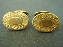 Victorian Gols Cuff Links CuffLinks