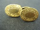 Victorian Gols Cuff Links CuffLinks