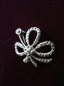 Silver Marcasite Brooch