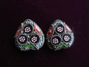 Special Antique Mosaic Earrings Clip Style