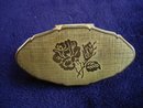 Vintage Lipstick Holder Golden Rose