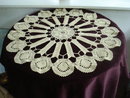 Lace Centre Piece Ecru Colour