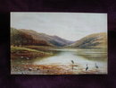 Tuck's Oilette Postcard Loch Dhu Signed