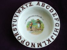 Childs ABC Dish Antique made in England