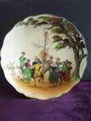 Antique Doulton Bowl MAY DAY