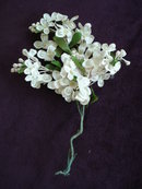 Antique Cloth Flowers Dress or Millinary