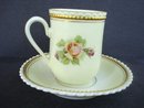 Beautiful Demitasse Set Roses