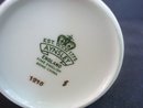 elegant Aynsley Demitasse Set Jewel Turquoise