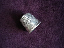 Antique Sterling Thimble