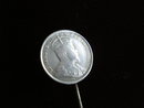 Silver Coin Stickpin Royal Edward VII
